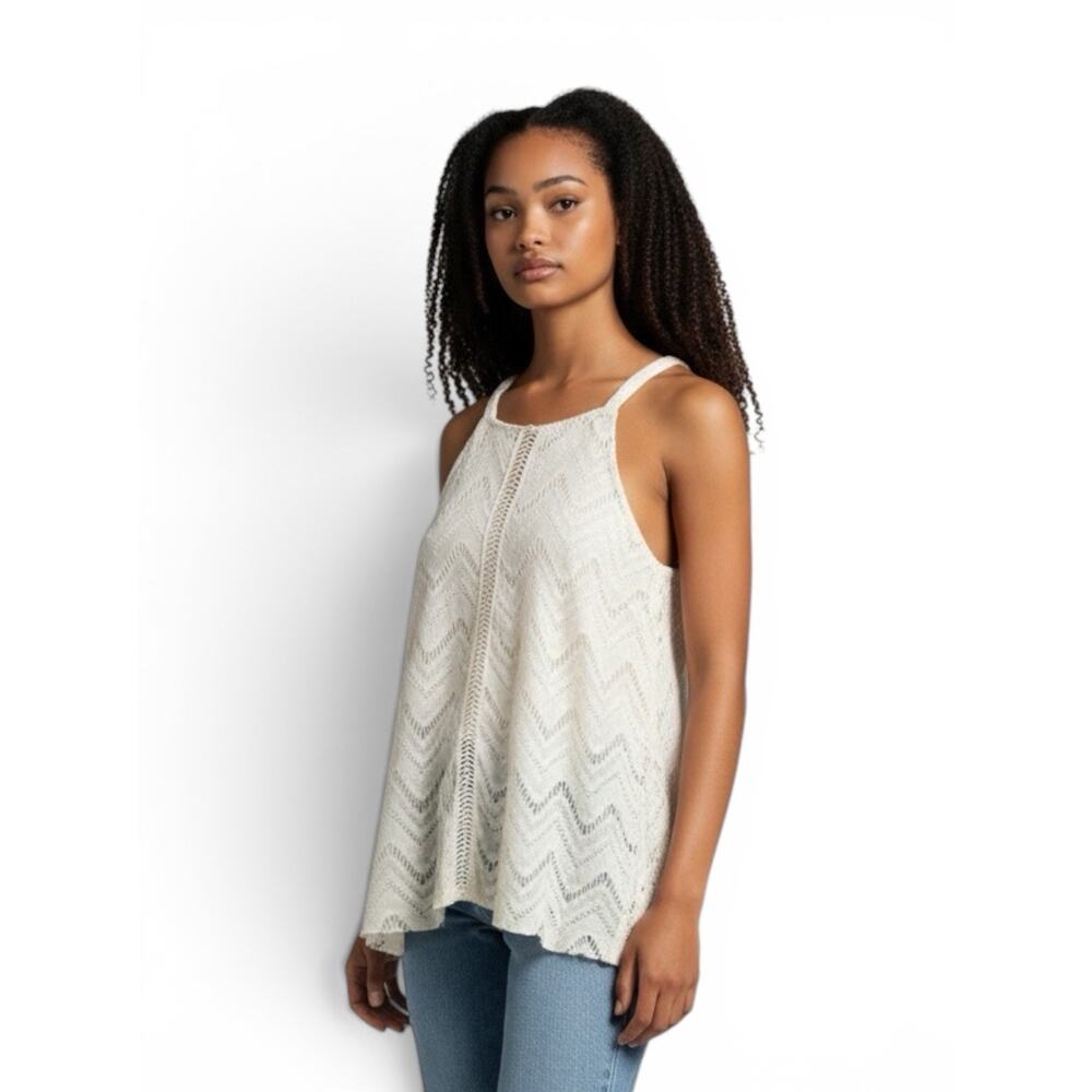 Shilla Boho top for women White L